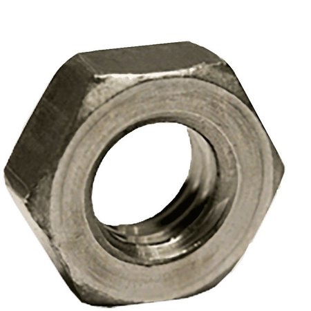 NEWPORT FASTENERS Machine Screw Nut, #8-32, Steel, Plain, 0.130 in Ht, 100 PK 796798-PR-100